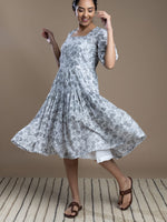 Load image into Gallery viewer, Printed Tiered cotton maxi dress
