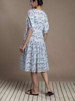 Load image into Gallery viewer, Printed Tiered cotton maxi dress
