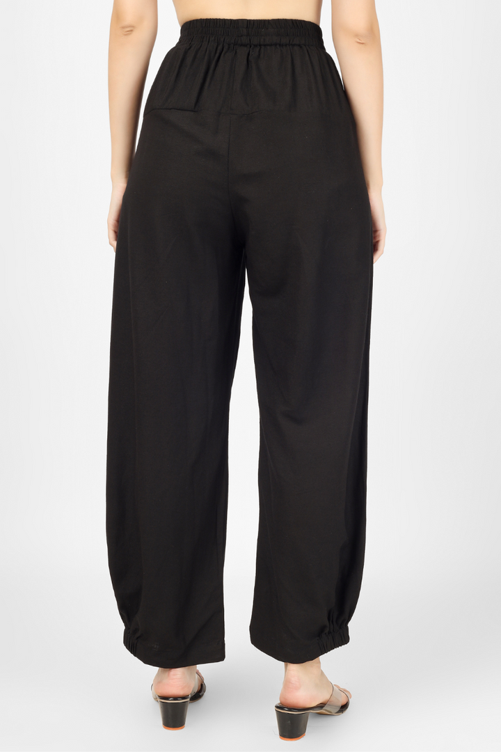 Black Unisex Baggy Pant for Women and Men