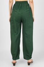 Load image into Gallery viewer, Dark Green Unisex Baggy Pant for Women and Men
