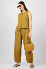 Load image into Gallery viewer, Olive Unisex Baggy Pant for Women and Men
