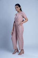 Load image into Gallery viewer, Rose gold Jumpsuit
