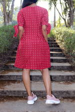 Load image into Gallery viewer, Red Polka Dot Dress
