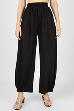 Load image into Gallery viewer, Black Unisex Baggy Pant for Women and Men
