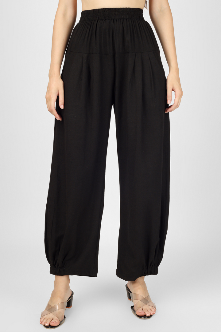 Black Unisex Baggy Pant for Women and Men