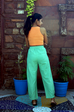 Load image into Gallery viewer, Mint Green Unisex Baggy Pant for Women and Men
