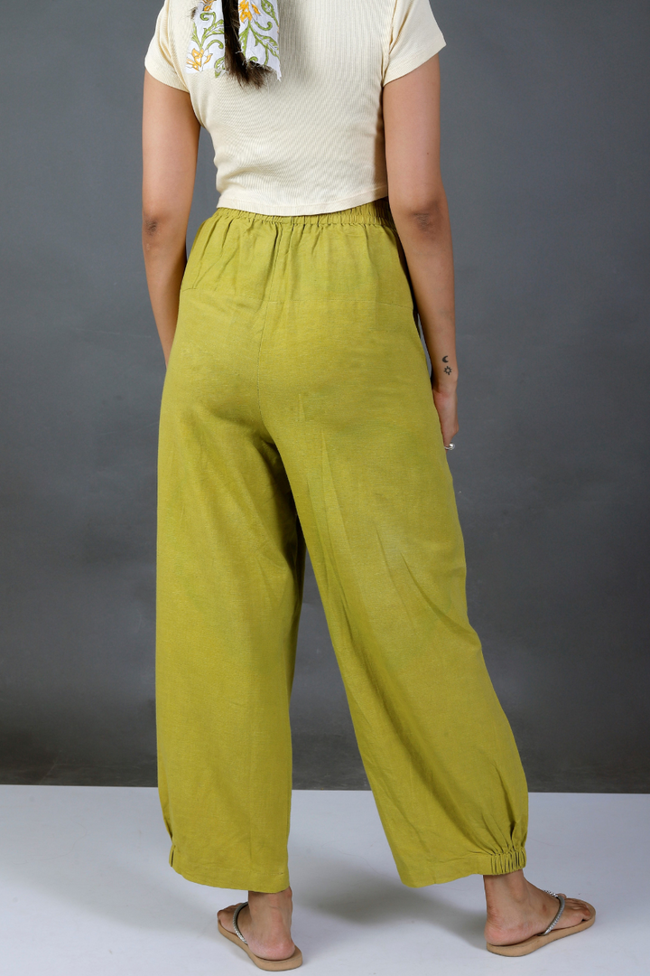 Apple Green Unisex Baggy Yoga Pant