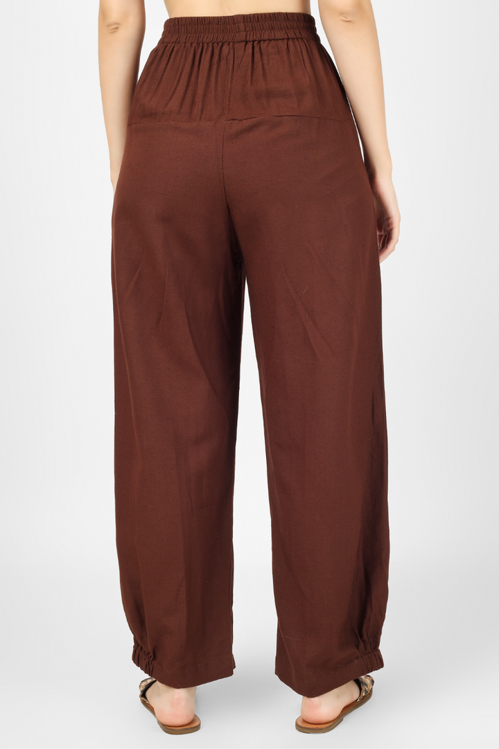 Brown Unisex Baggy Pant for Women and Men