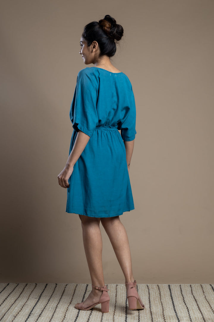 Turquoise Kaftan Dress